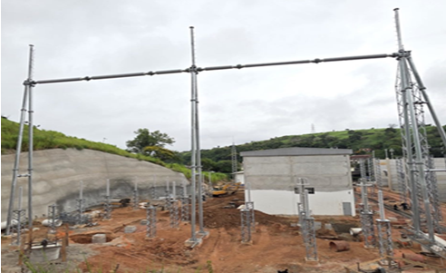 345 kV Substation Gantry for Brazil Lot 2 Project